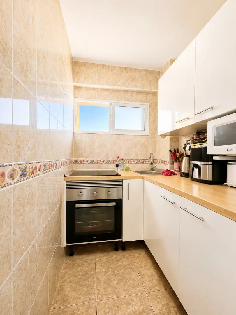Cocina de Piso en venta en Benalmádena con Aire acondicionado, Terraza y Amueblado