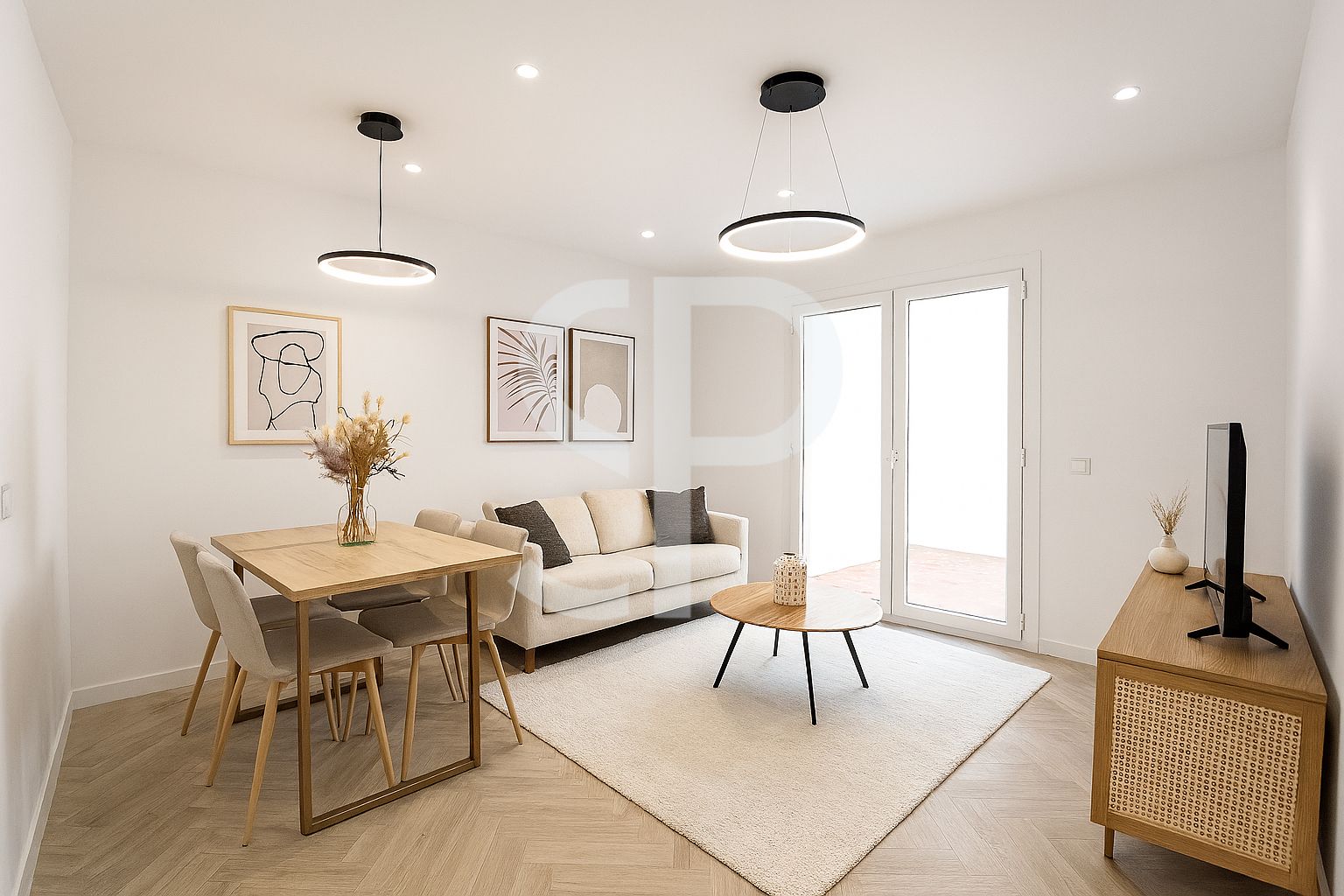 Living room of Flat for sale in Sant Feliu de Guíxols  with Air Conditioner, Heating and Terrace