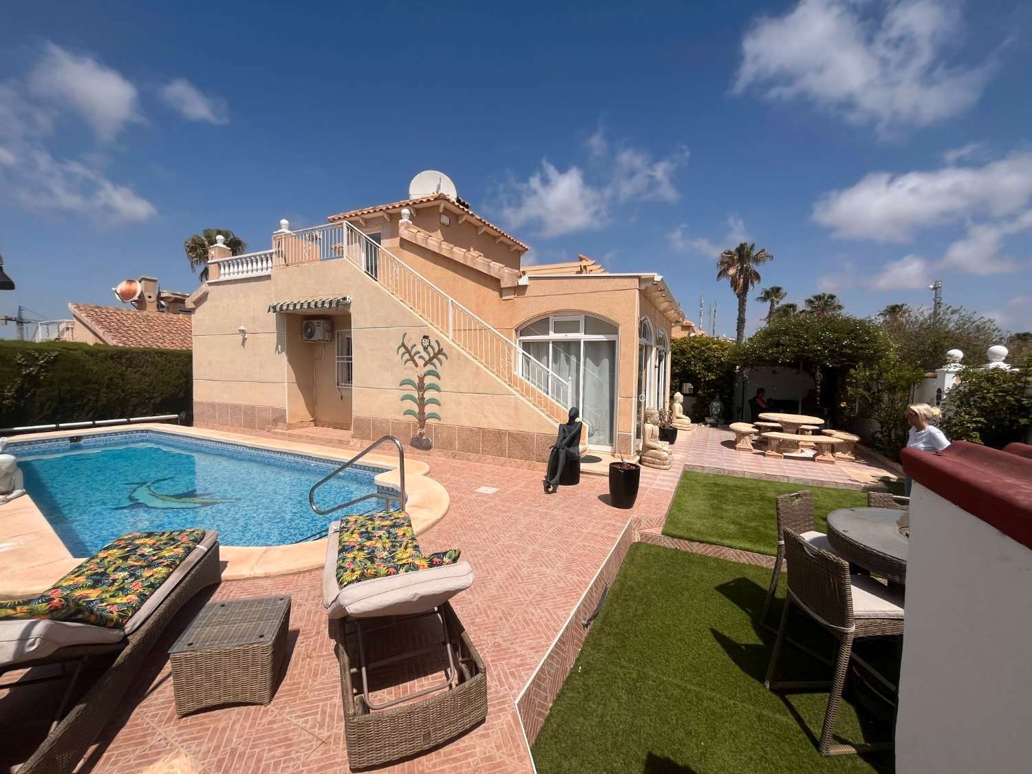 Exterior view of House or chalet for sale in Orihuela  with Air Conditioner, Storage room and Swimming Pool