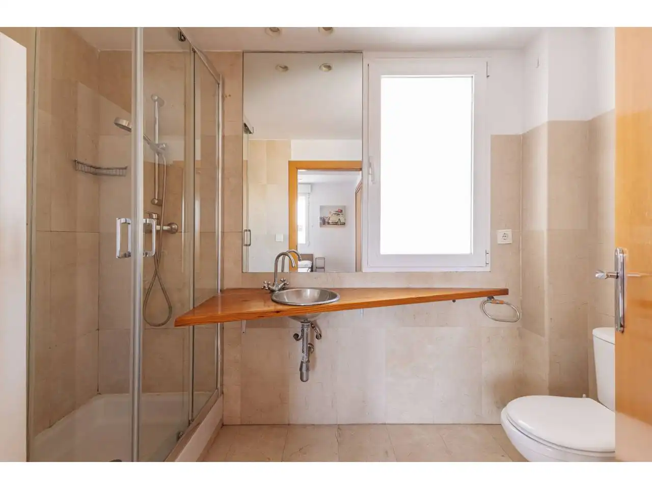 Badezimmer von Dachboden zum Verkauf in Valencia mit Klimaanlage, Parkett und Terrasse
