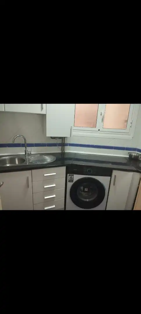 Cocina de Piso de alquiler en Málaga con Terraza, Amueblado y Horno