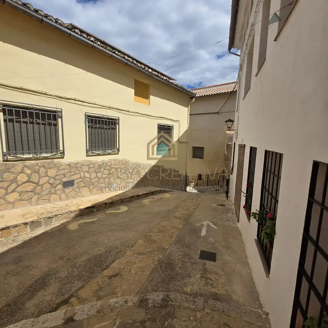 Vista exterior de Casa o xalet en venda en Mogente / Moixent amb Aire condicionat, Terrassa i Traster