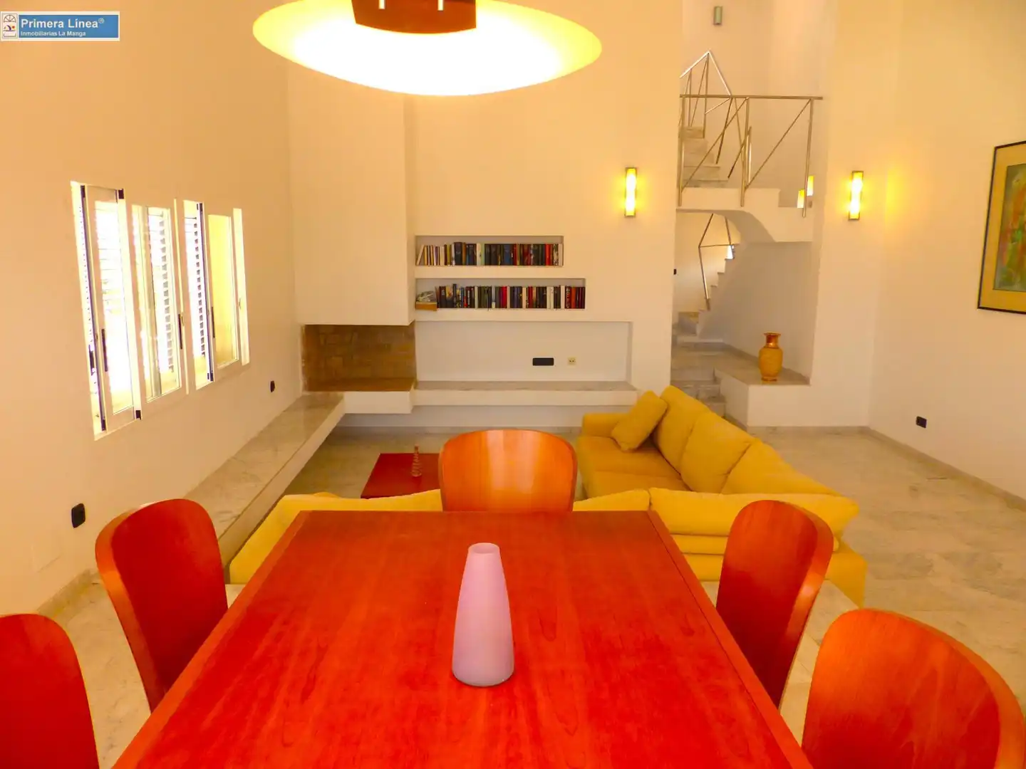 Sala de estar de Casa o chalet en venta en La Manga del Mar Menor con Jardín privado, Terraza y Trastero