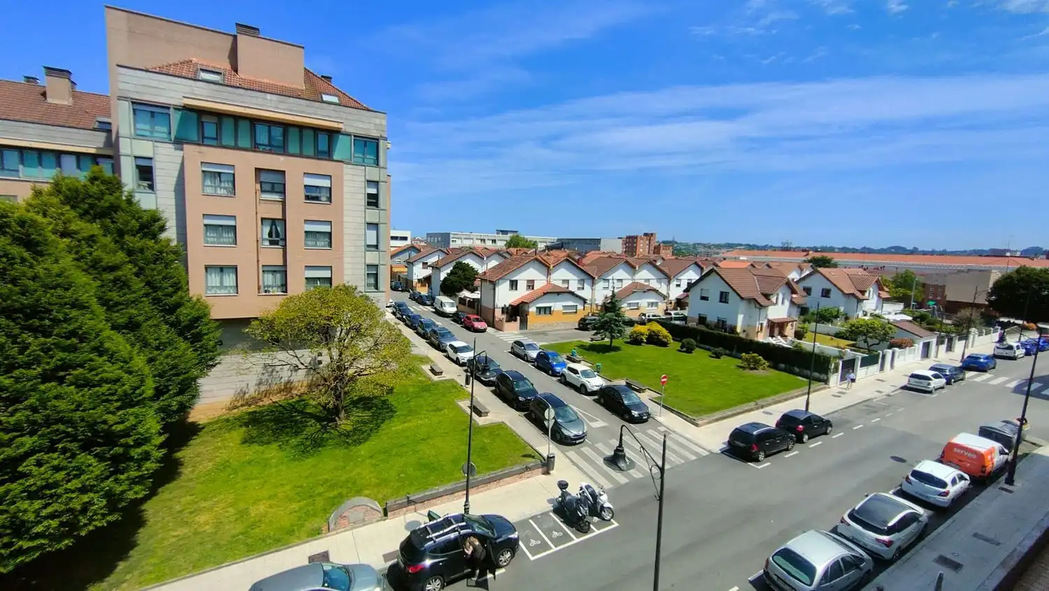 Exterior view of Flat for sale in Gijón   with Heating and Swimming Pool