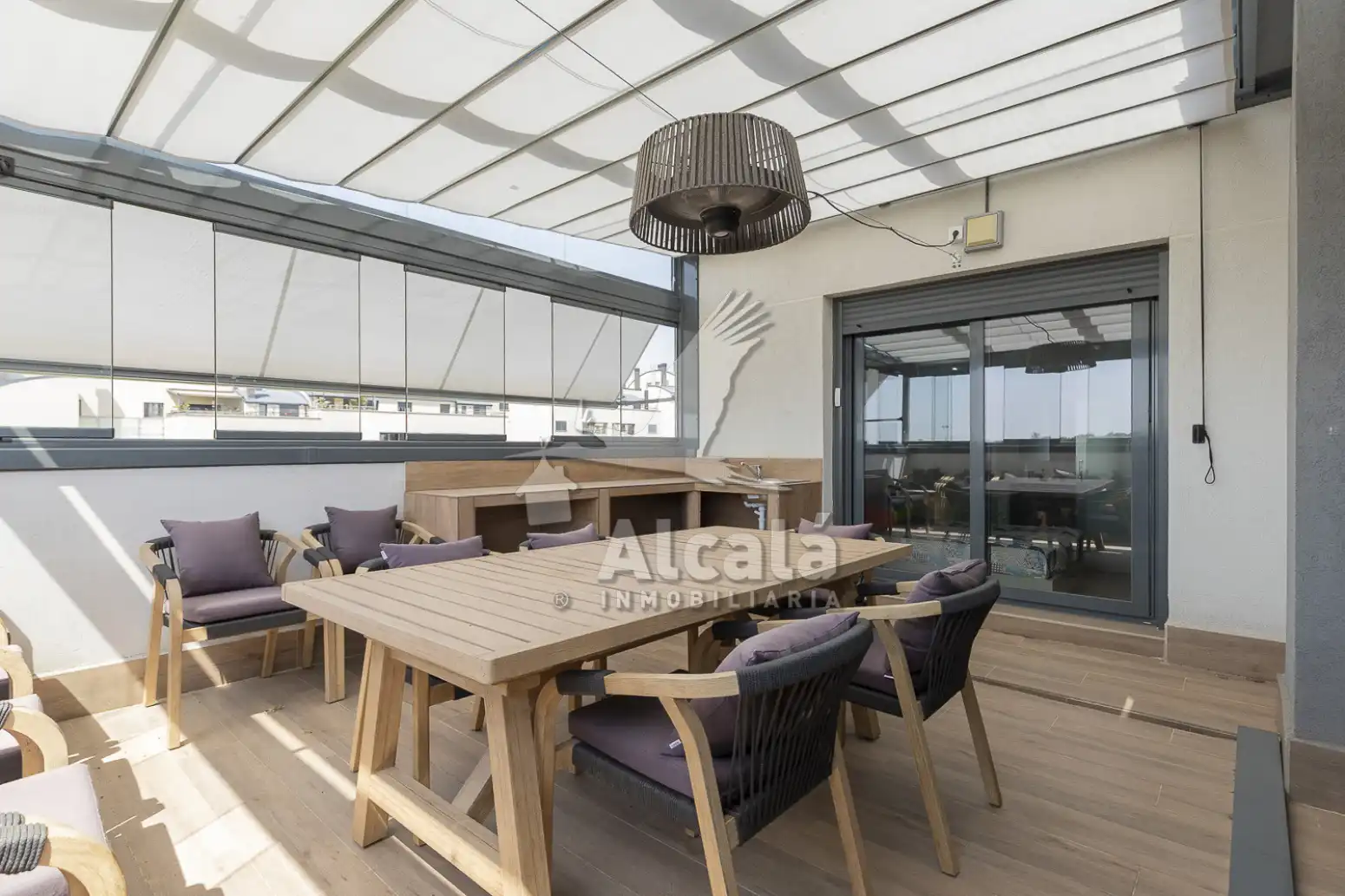 Terrassa de Àtic en venda en Rivas-Vaciamadrid amb Aire condicionat, Calefacció i Jardí privat