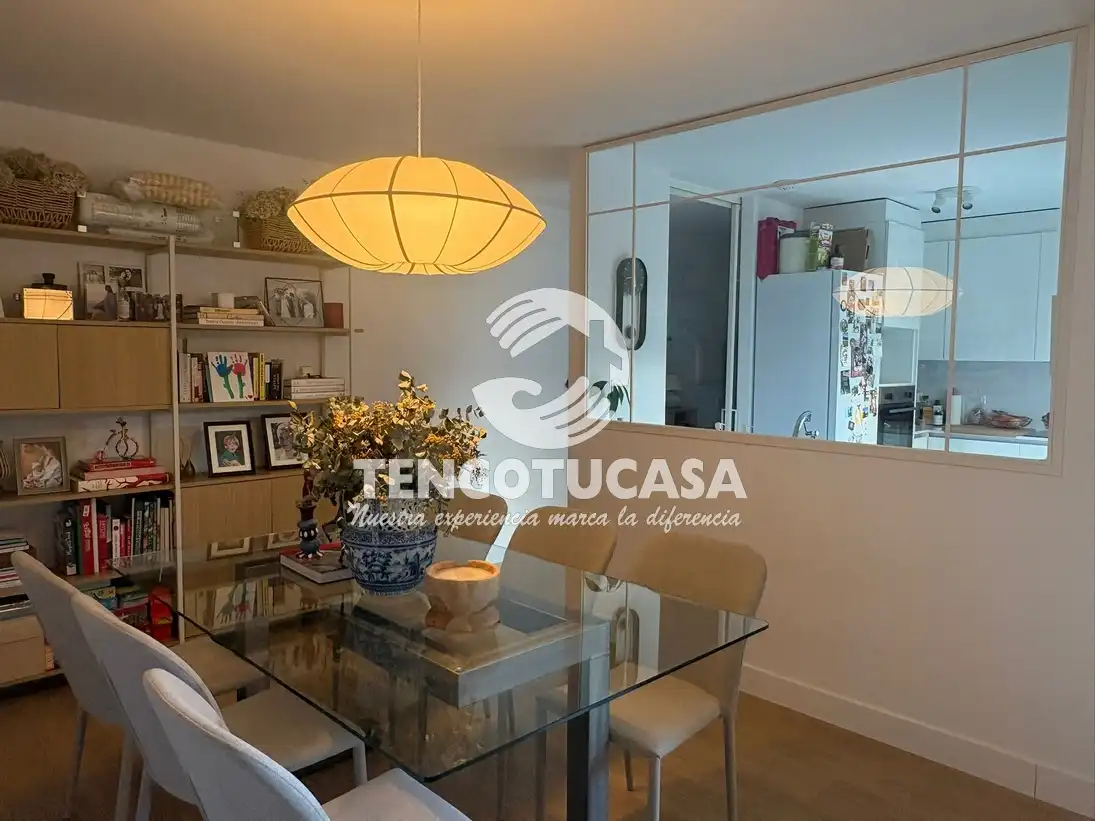 Esszimmer von Wohnung zur Miete in Madrid mit Klimaanlage, Heizung und Privatgarten