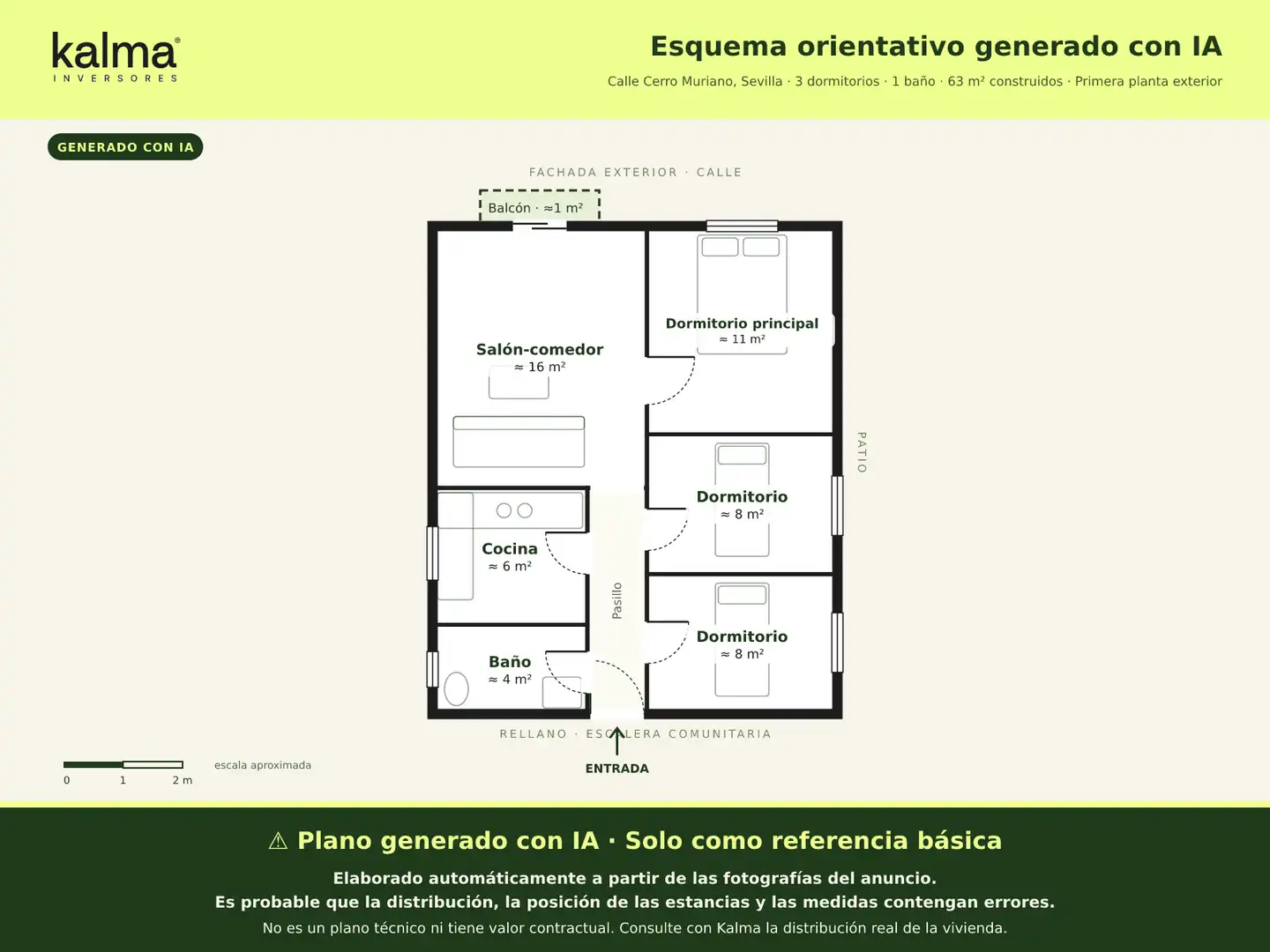 Piso con balcón en venta en Calle Cerro Muriano, imagen 13