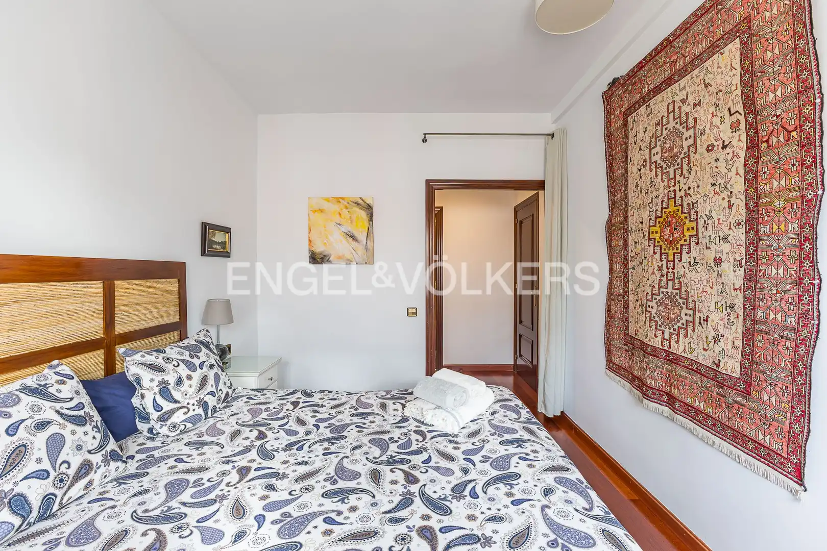 Bedroom of Flat for sale in Barcelona  with Air Conditioner, Heating and Parquet flooring