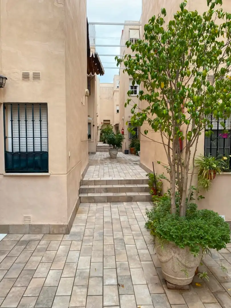 Terraza de Dúplex de alquiler en Dos Hermanas con Aire acondicionado, Calefacción y Parquet