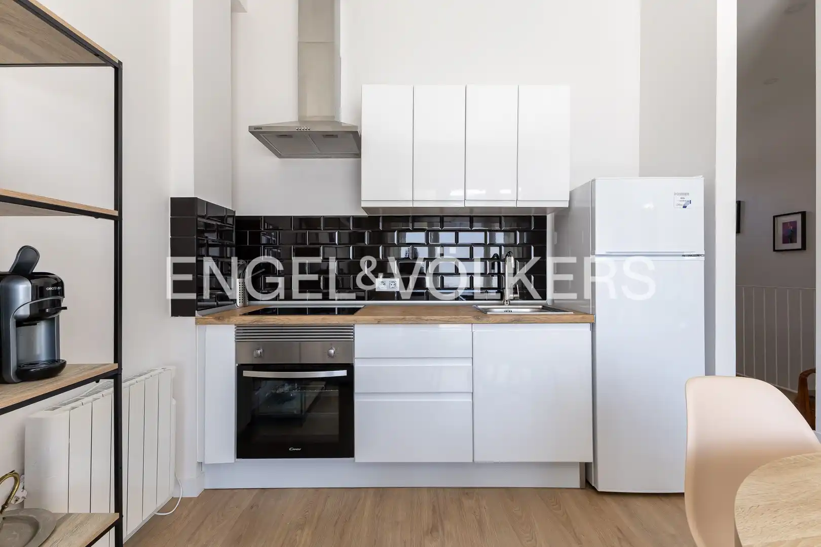 Kitchen of Flat for sale in Madrid  with Heating