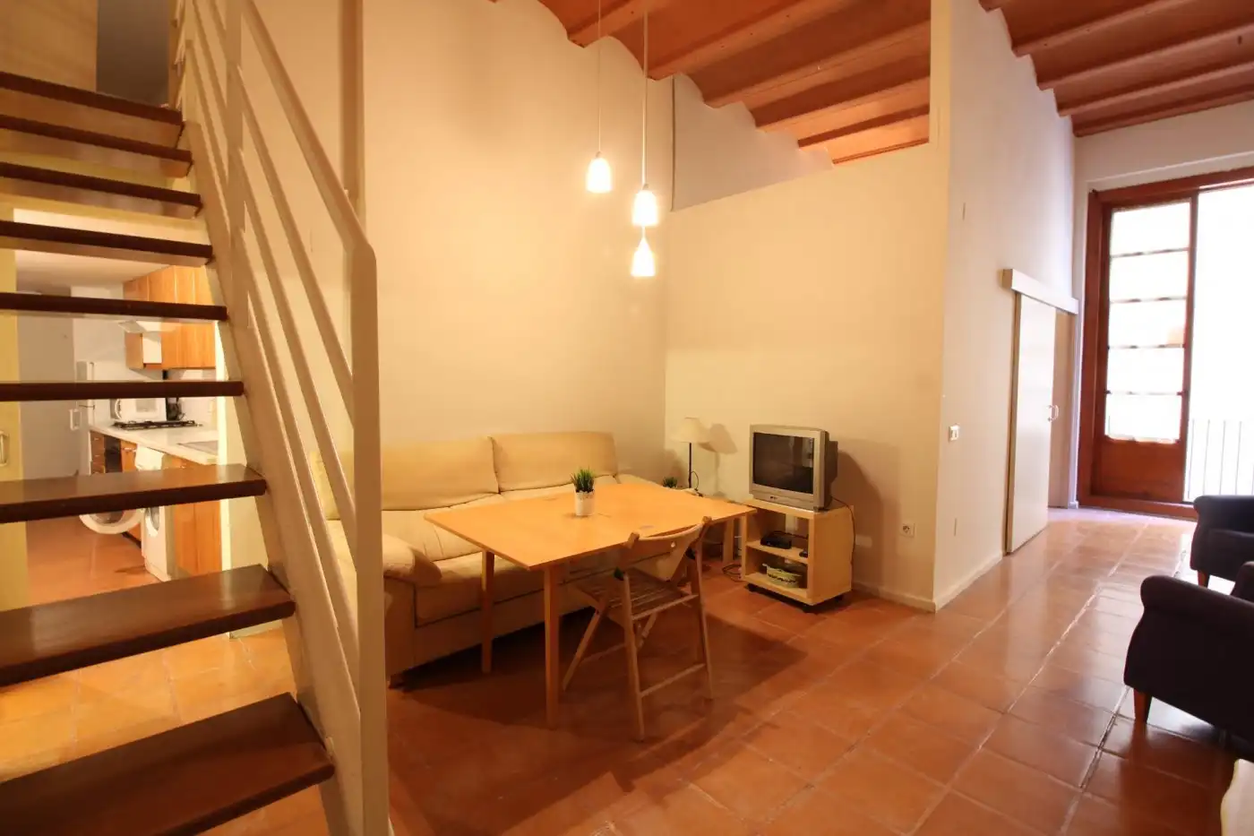 Sala de estar de Piso en venta en Valencia con Amueblado y Balcón