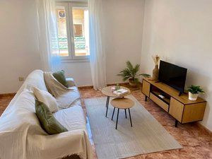 Sala de estar de Piso de alquiler en Yecla con Amueblado, Horno y Lavadora