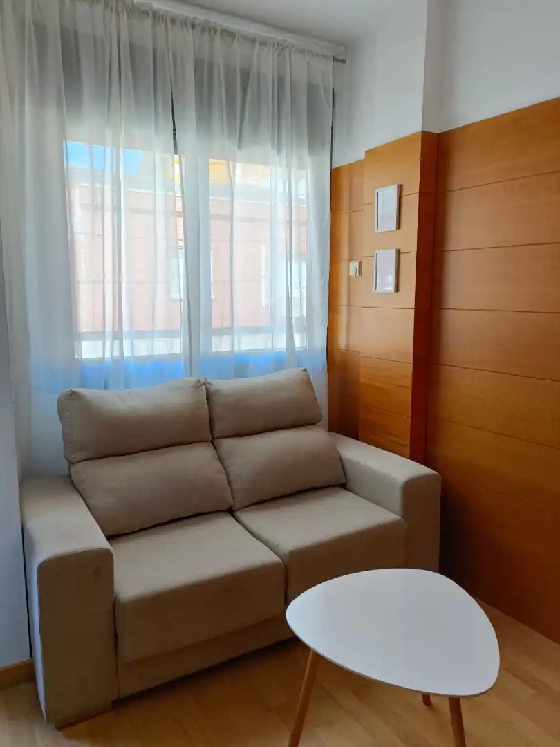 Living room of Flat for sale in Lleida  with Air Conditioner, Heating and Parquet flooring