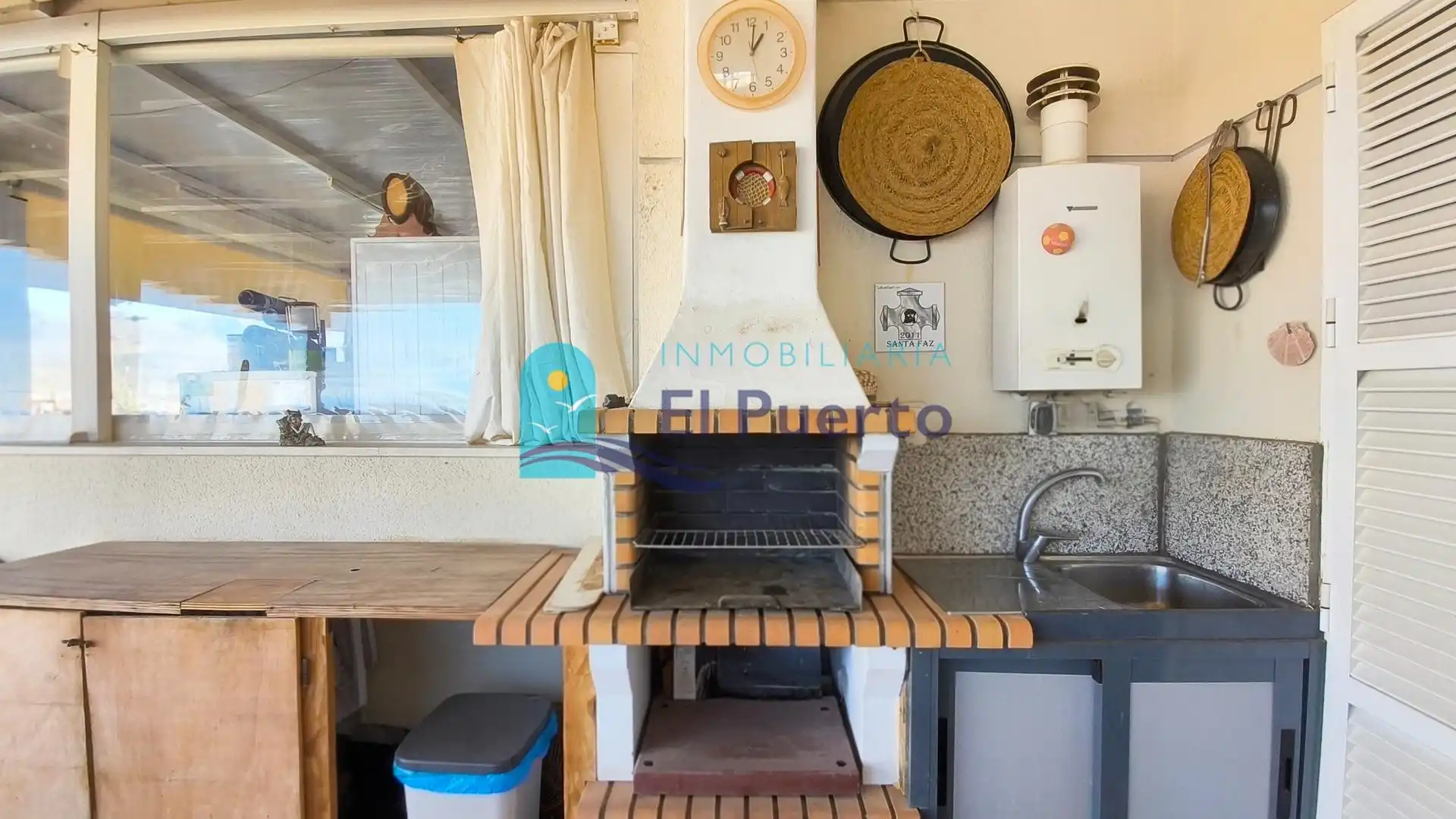Cocina de Dúplex en venta en Cartagena con Terraza, Amueblado y Balcón