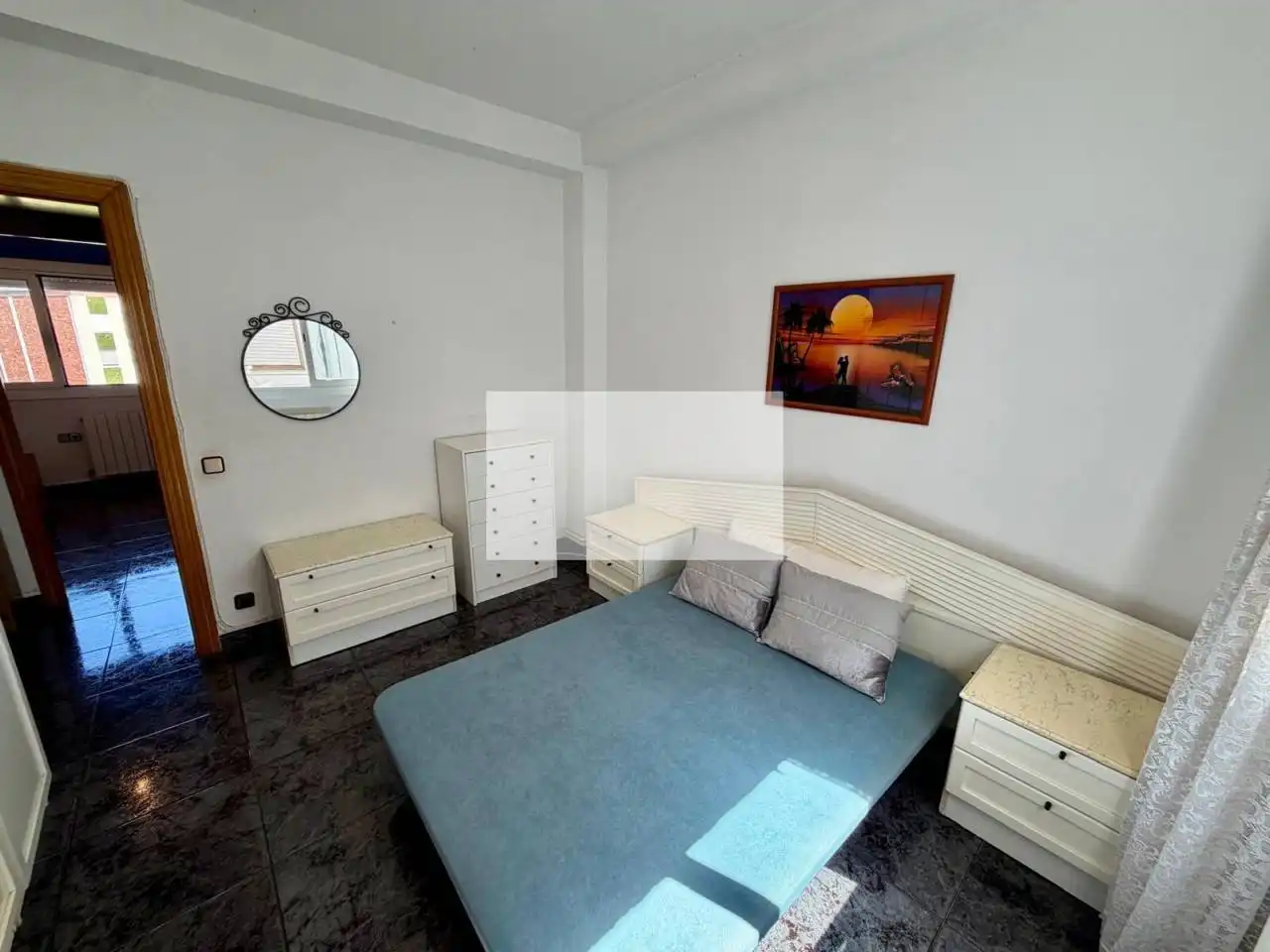 Bedroom of Flat for sale in Sabadell  with Air Conditioner, Heating and Balcony