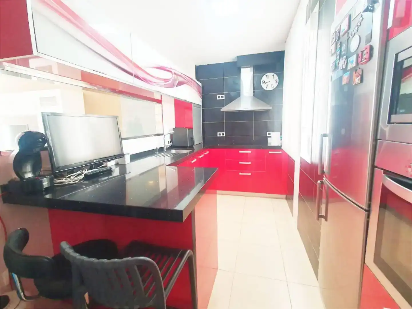 Cocina de Piso en venta en Roquetas de Mar con Amueblado