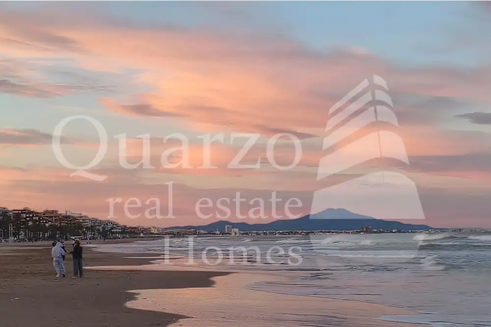 Vista exterior de Apartamento en venta en Peñíscola / Peníscola con Aire acondicionado, Calefacción y Amueblado