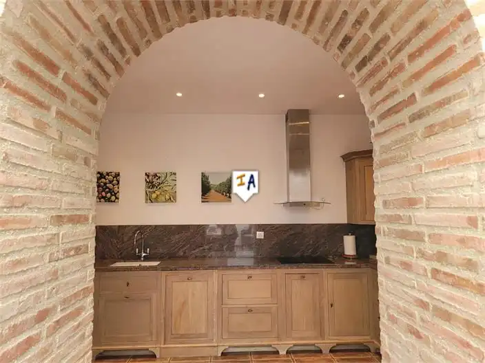 Cocina de Casa adosada en venta en Casariche con Aire acondicionado, Terraza y Trastero