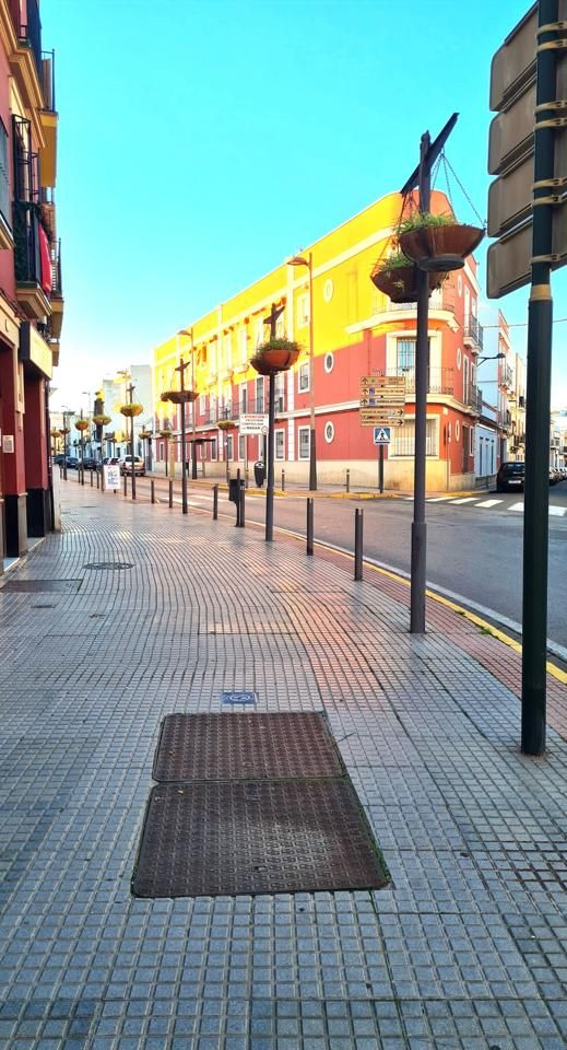 Vista exterior de Casa o xalet en venda en Dos Hermanas amb Jardí privat