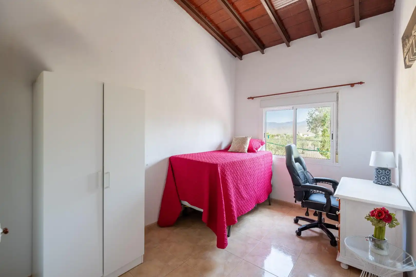 Habitación de Finca rústica en venta en Tabernas con Aire acondicionado, Jardín privado y Piscina