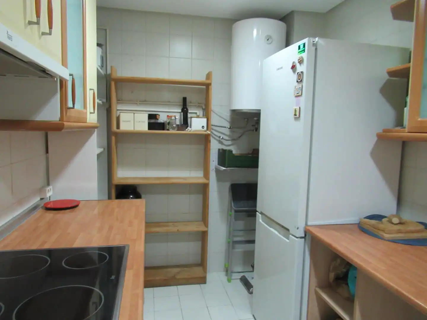 Küche von Wohnung zur Miete in Cáceres mit Klimaanlage, Privatgarten und Terrasse