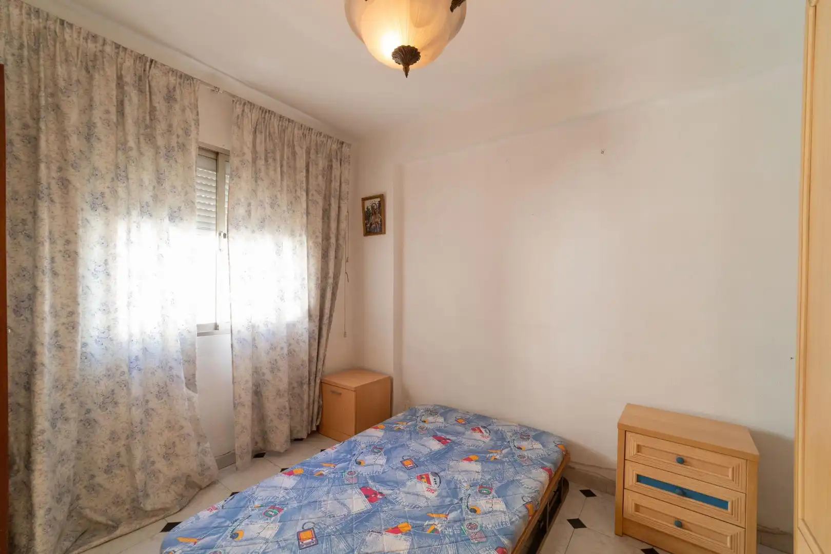 Bedroom of Flat for sale in Málaga  with Furnished