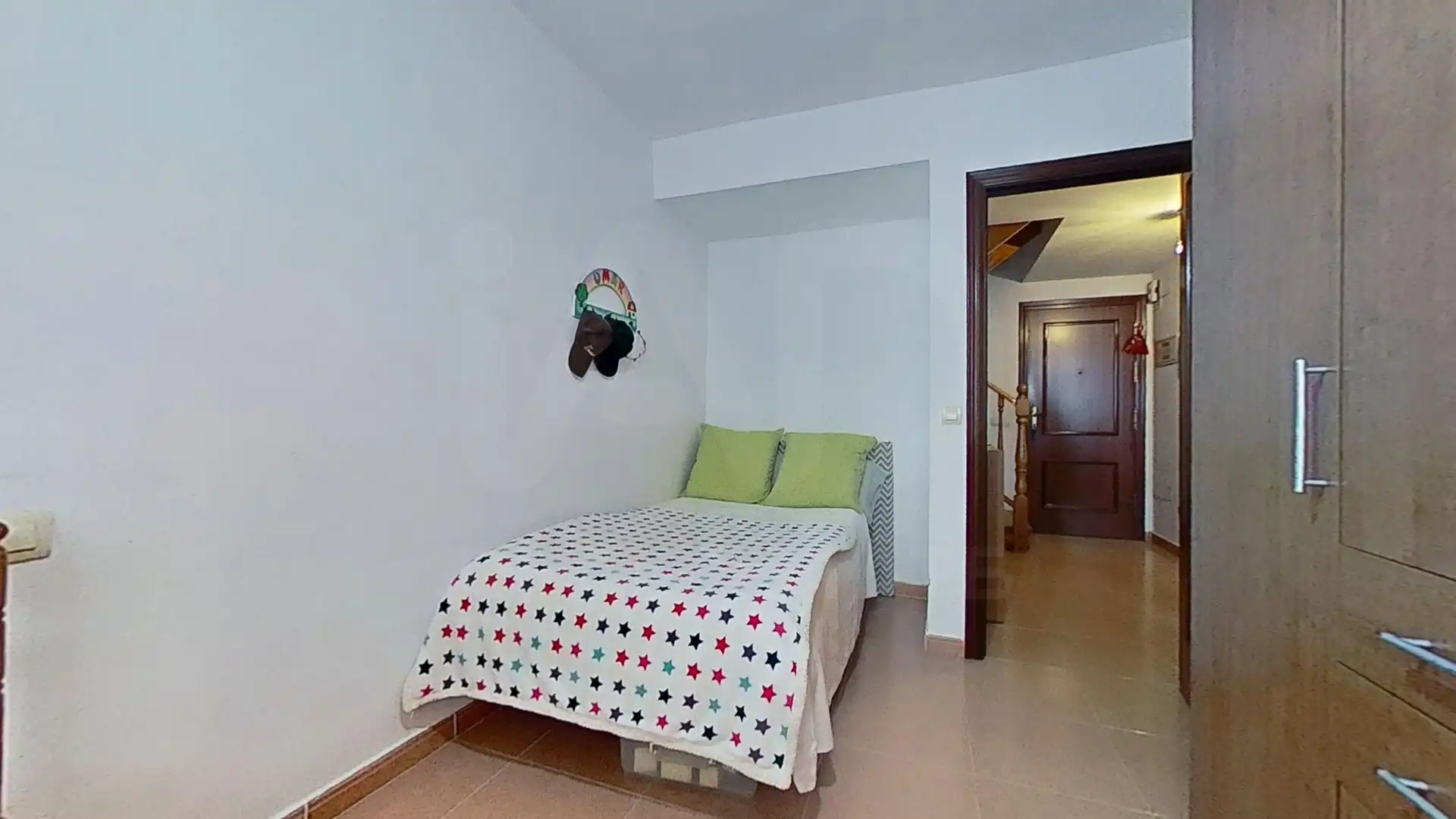 Schlafzimmer von Maisonette zum Verkauf in Castellón de la Plana / Castelló de la Plana mit Klimaanlage, Heizung und Terrasse