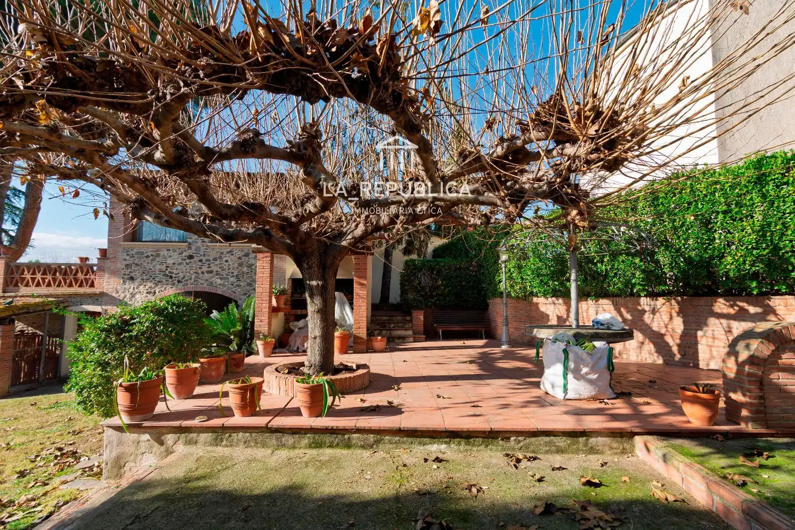 Terraza de Casa o chalet en venta en Sils con Calefacción, Jardín privado y Terraza