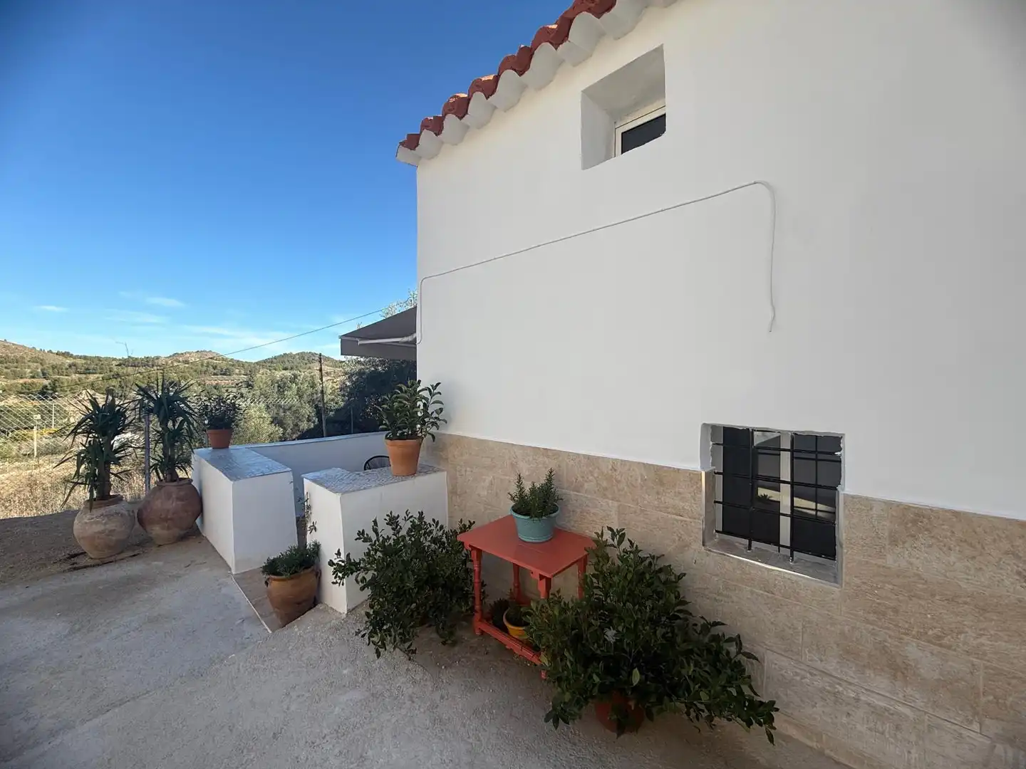 Vista exterior de Casa o xalet en venda en Cehegín amb Aire condicionat, Jardí privat i Terrassa