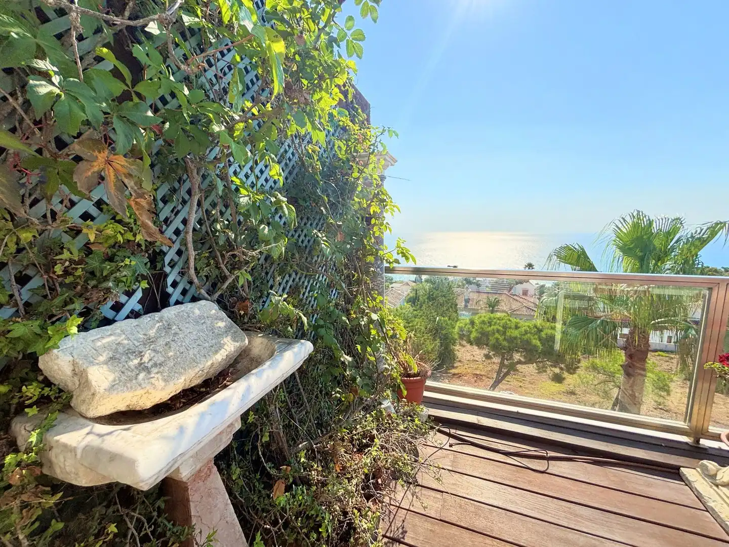 Terraza de Ático en venta en Manilva con Aire acondicionado, Terraza y TV