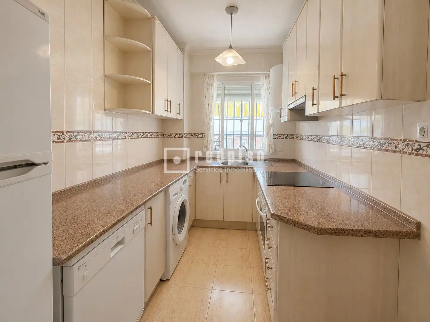 Kitchen of Flat for sale in Getafe  with Air Conditioner, Heating and Terrace