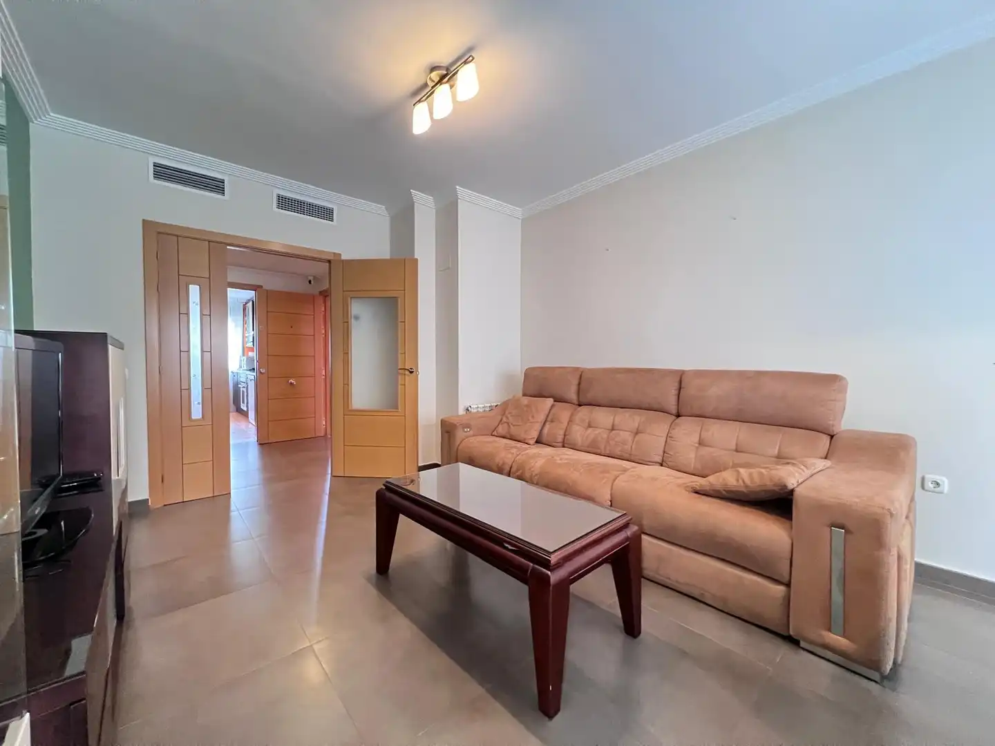 Wohnzimmer von Wohnung zum Verkauf in Cáceres Capital mit Abstellraum, Schwimmbad und Balkon