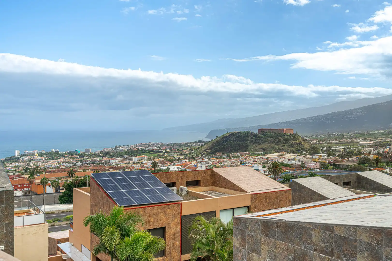 Exterior view of Detached homes for sale in Los Realejos  with Parquet flooring, Terrace and Storage room