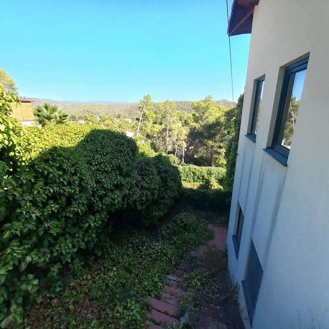 Exterior view of Houses for sale in Olivella  with Private garden and Terrace