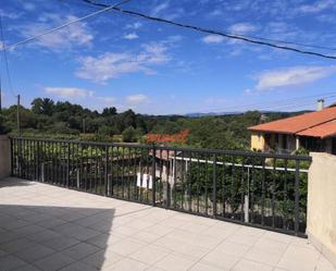 Terrassa de Casa o xalet en venda en Ourense Capital  amb Calefacció, Jardí privat i Terrassa
