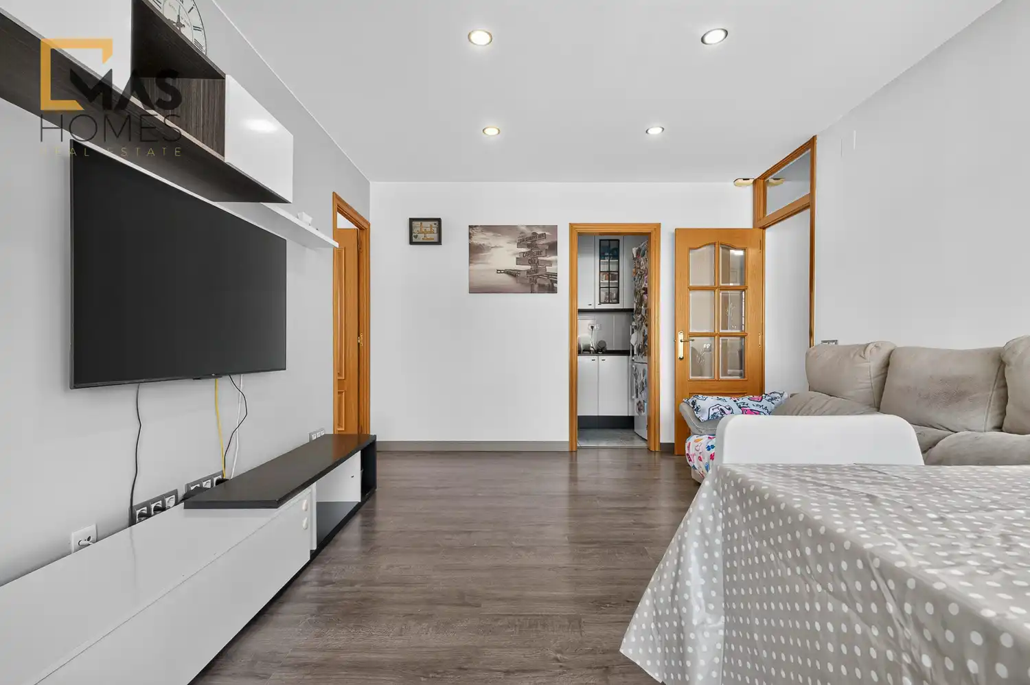 Sala de estar de Piso en venta en Terrassa con Terraza