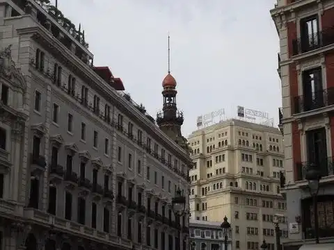 Exterior view of Office for rent in Madrid
