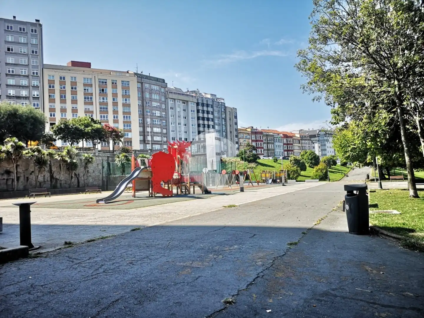 Vista exterior de Pis en venda en A Coruña Capital 