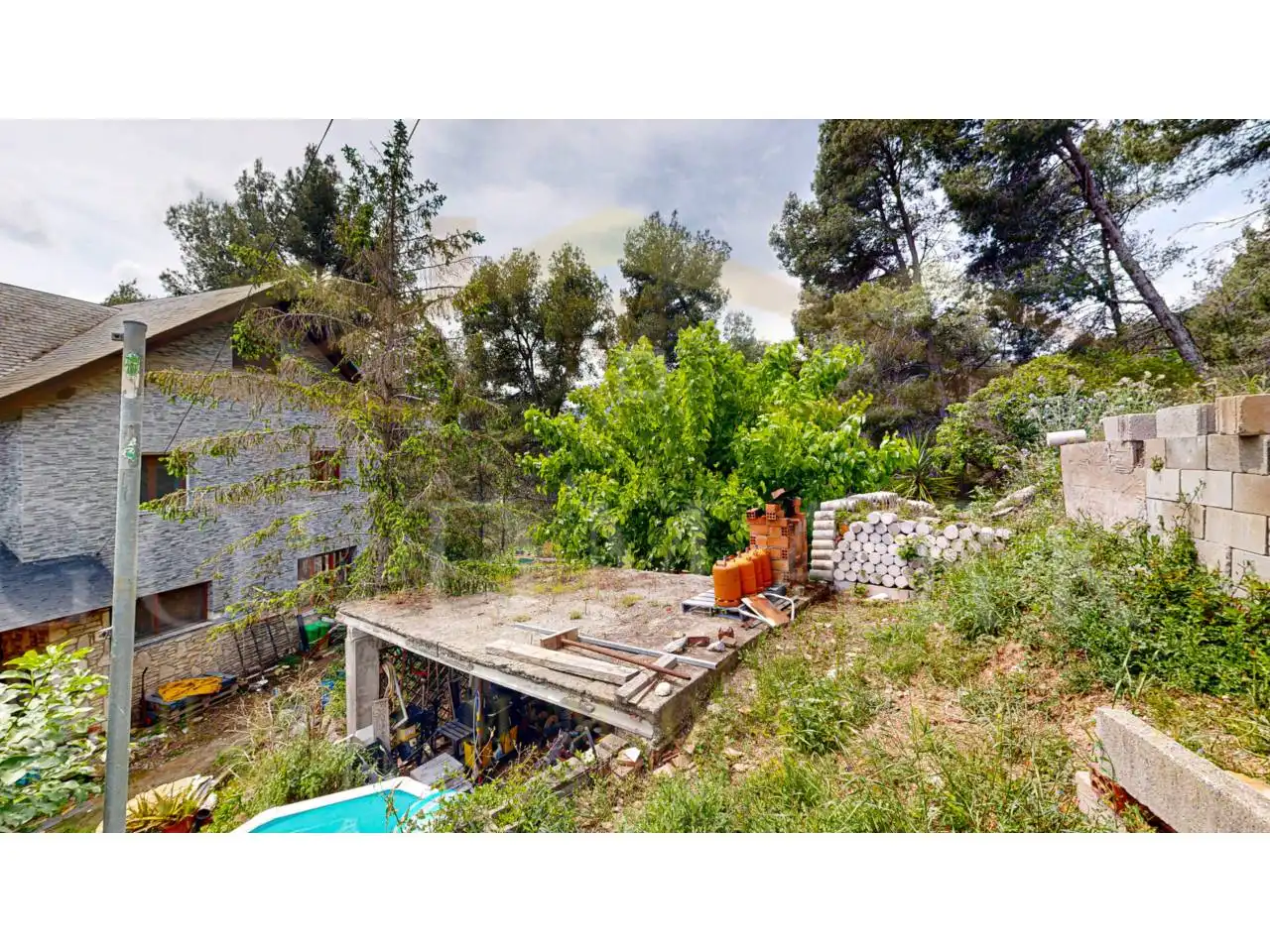 Garden of Houses for sale in Corbera de Llobregat  with Private garden, Terrace and Swimming Pool