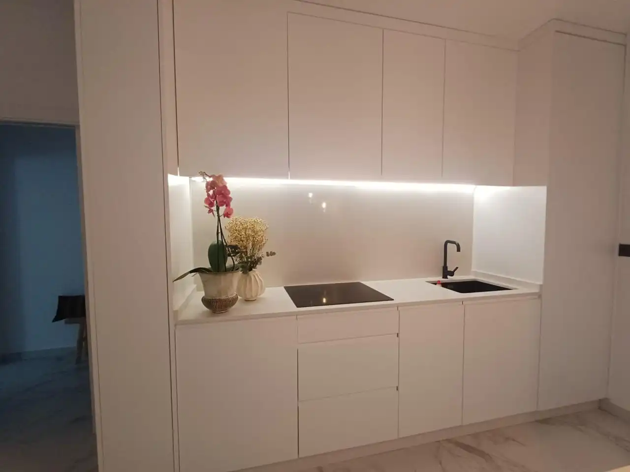 Kitchen of Flat for rent in Cádiz  with Air Conditioner, Furnished and Pets allowed