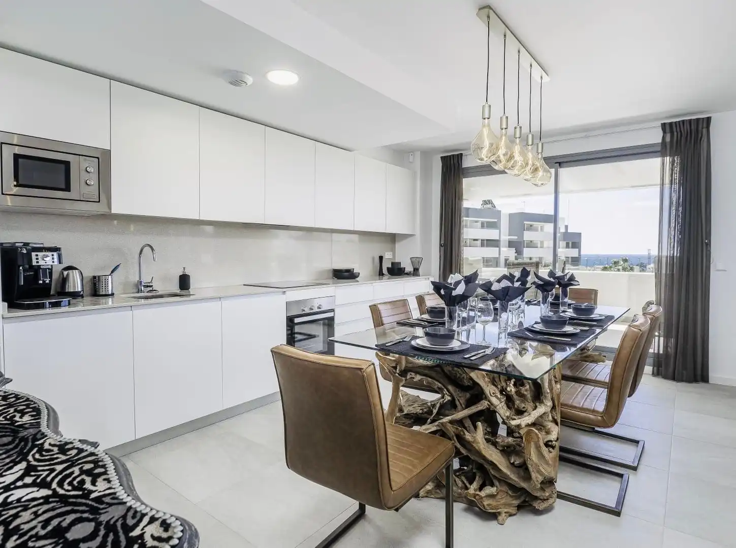 Cuina de Apartament en venda en Estepona amb Aire condicionat, Calefacció i Terrassa