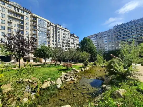 Exterior view of Flat for sale in Vigo   with Heating, Storage room and Balcony