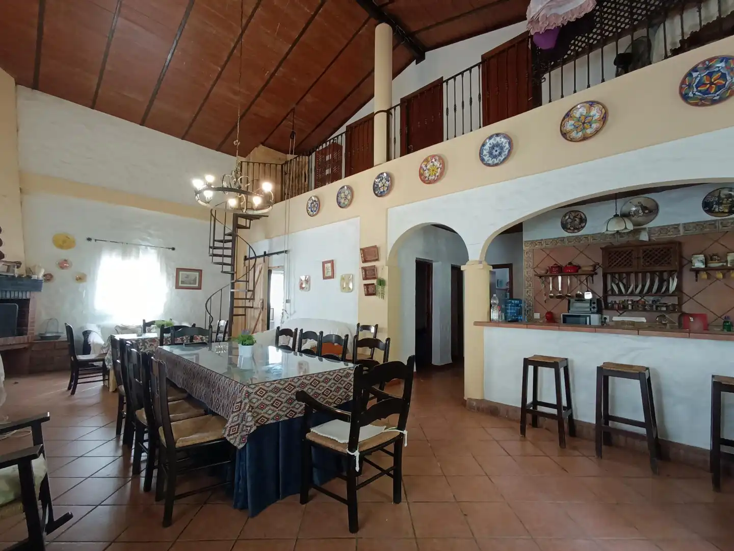 Casa rústica amb piscina en venda a Villamartín, imagen 36