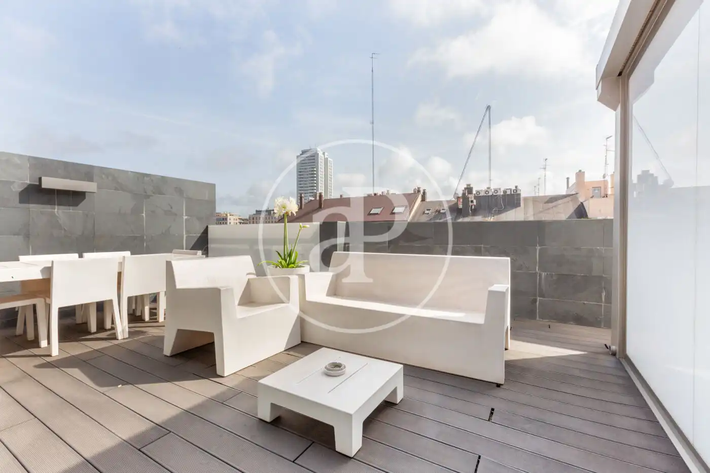 Terrasse von Dachboden zum Verkauf in Valencia mit Klimaanlage, Heizung und Terrasse