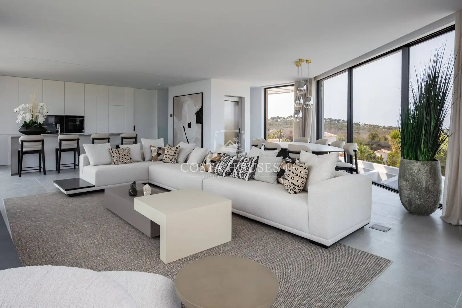 Living room of Houses for sale in Jávea / Xàbia  with Air Conditioner, Heating and Private garden