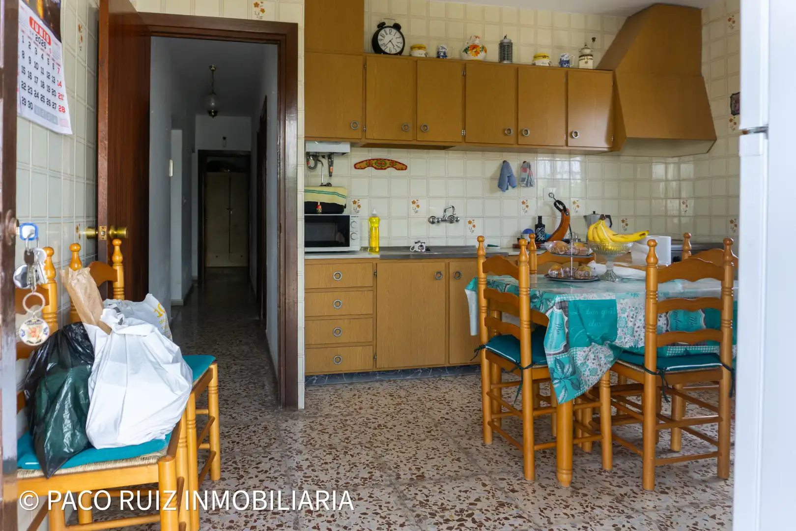 Cuina de Finca rústica en venda en Almería amb Jardí privat i Traster