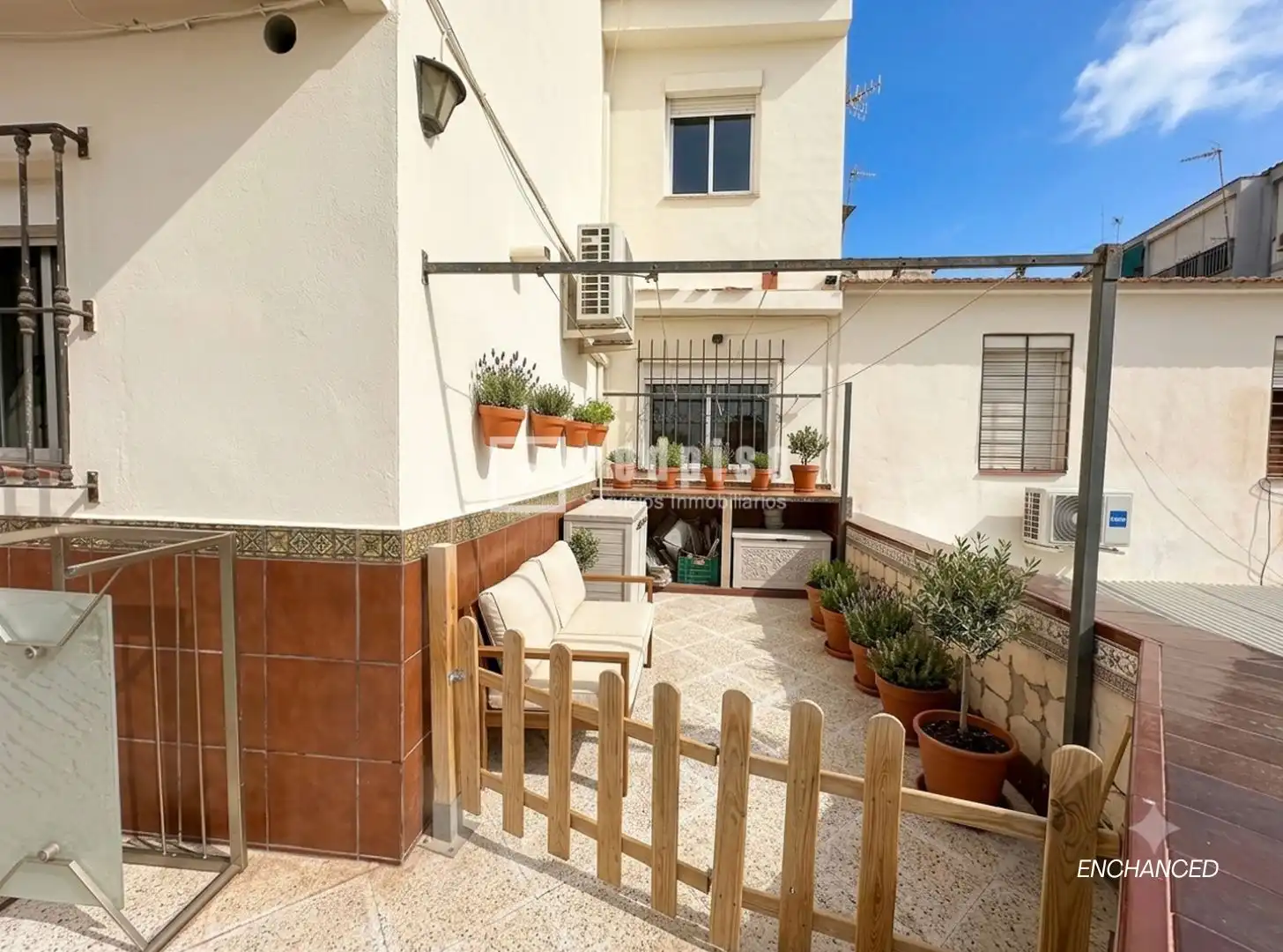 Terrassa de Casa o xalet en venda en Málaga amb Aire condicionat, Calefacció i Jardí privat