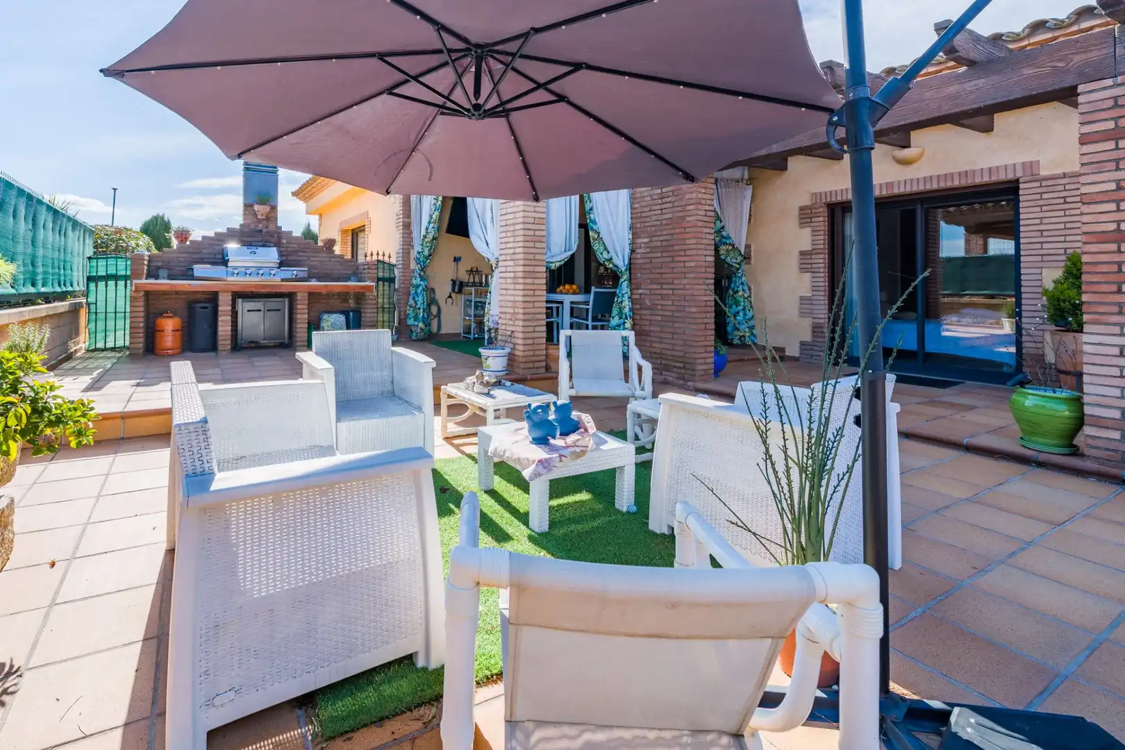 Terrassa de Casa o xalet en venda en Torroella de Fluvià amb Aire condicionat, Calefacció i Jardí privat