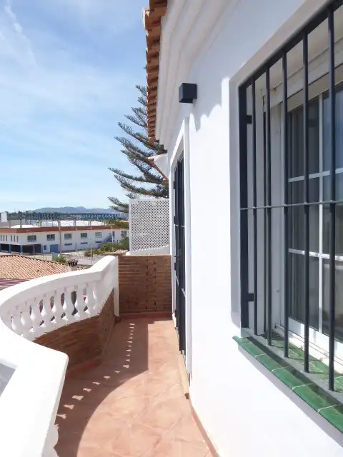 Balcony of Detached homes for sale in Málaga  with Terrace and Balcony