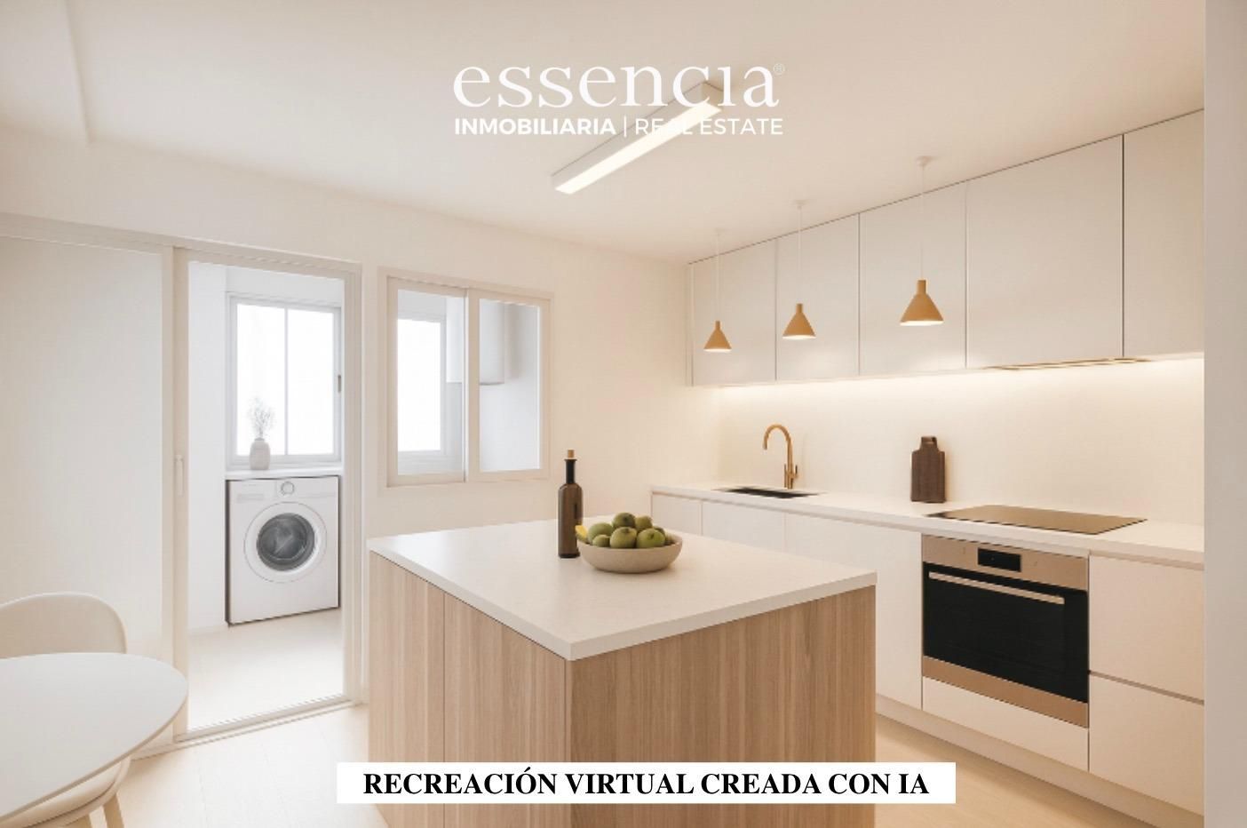 Kitchen of Flat for sale in Gandia  with Terrace and Balcony